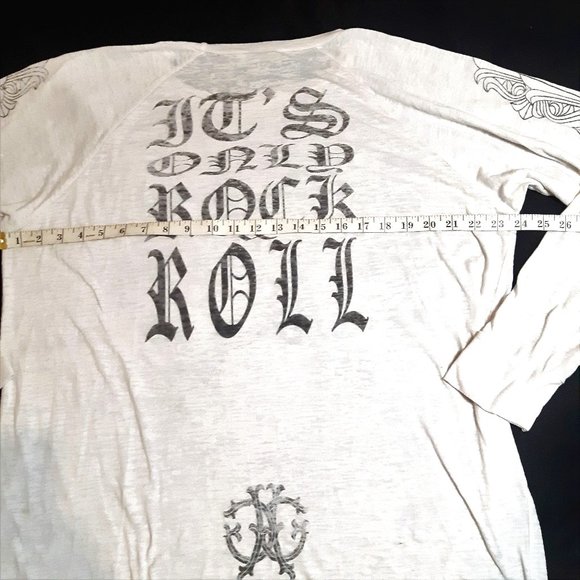 Vintage Rare AMAL GUESSOUS A&G Long Sleeve T Shirt Size 2XL/ XL Rock and Roll - Picture 2 of 13